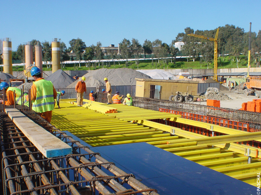 slab formwork PASCHAL Deck with H20 beams