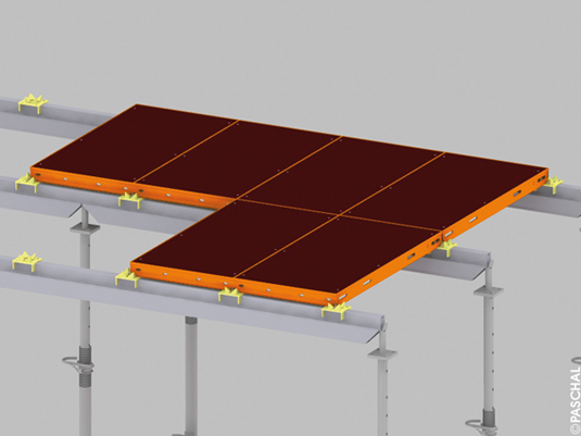 slab formwork panels e-deck on girder