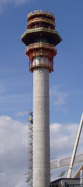 New radar tower at Frankfurt airport