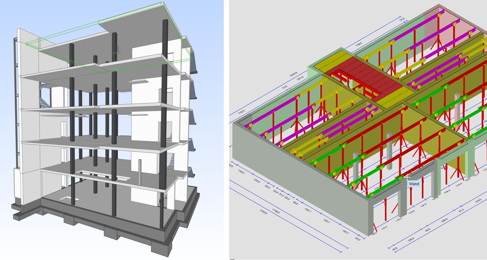 formwork planning with PPL 11.0