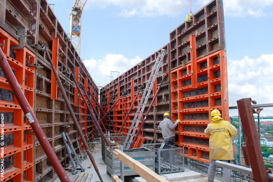 Athlete large-size formwork