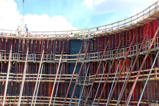 TTR Circular Formwork with props