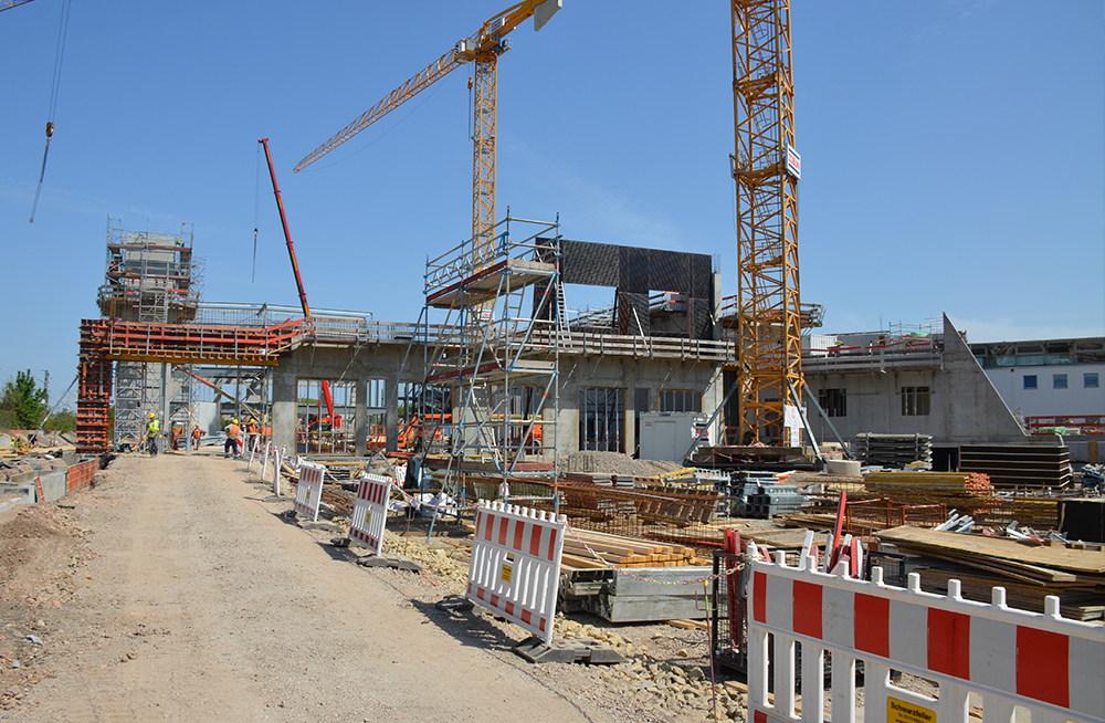 Formwork for slabs and stairwells