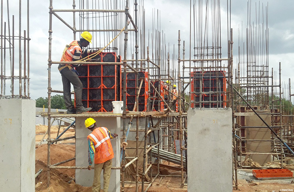 Modular universal formwork