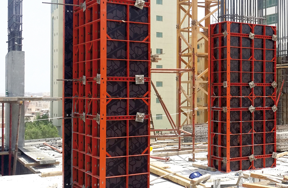Modular column formwork
