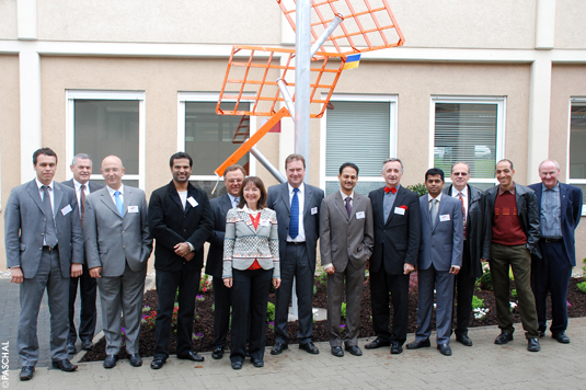 inauguration of the sculpture