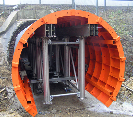 formwork carriage made of GASS 