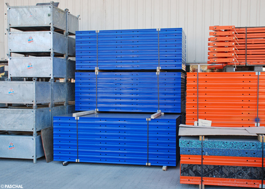 System formwork in corporate design ready for pick up