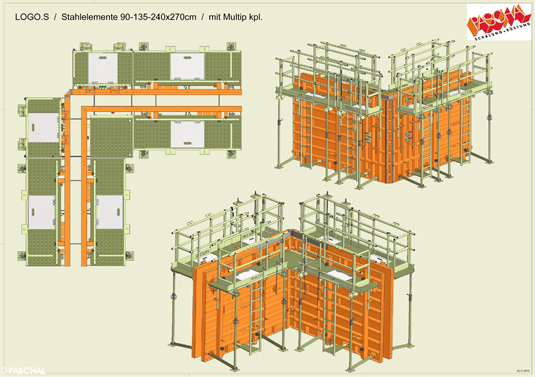 LOGO.S with integrated working platform Multip