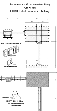 ground plan with LOGO.3 formwork