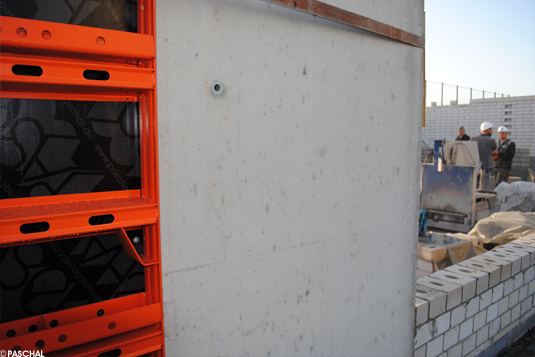 Fair-faced concrete surface