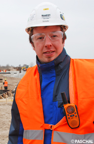 André Schütte, construction manager