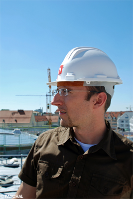 Bjorn Wiegert, construction manager
