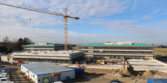Completed shell construction
