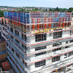 Construction site in Wilferdingen